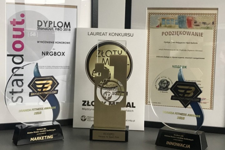 Nagrody i wyróżnienia dla NRGBOX